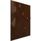 Ekena Millwork 19 5/8in. W x 19 5/8in. H Finley EnduraWall Decorative 3D Wall Panel Covers 2.67 Sq. Ft. WP20X20FICDC - alternate 2